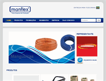 Tablet Screenshot of manflexms.com.br